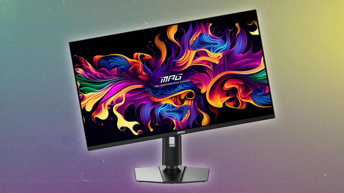 MSI MPG 321URX OLED Monitor Shows Visible Burn-In After Over 4,500 Hours of Use