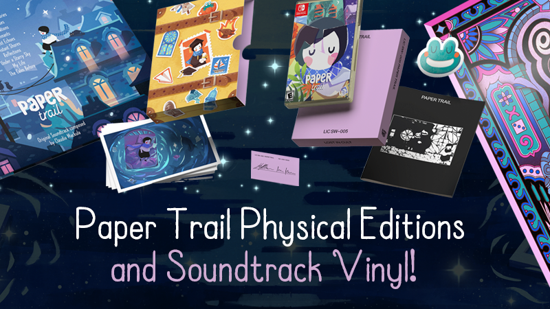 Paper Trail Announces Physical Editions and Soundtrack Vinyl Release