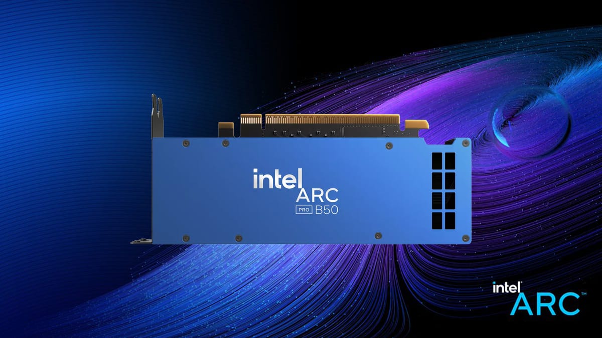 Intel Arc Pro B50: Top Workstation GPU on Newegg at Just $349
