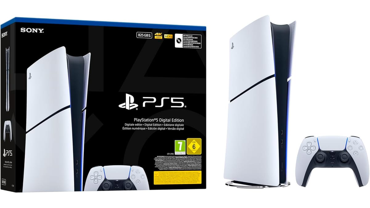 PlayStation 5 Digital Edition with Downgraded Storage Now Available on Amazon