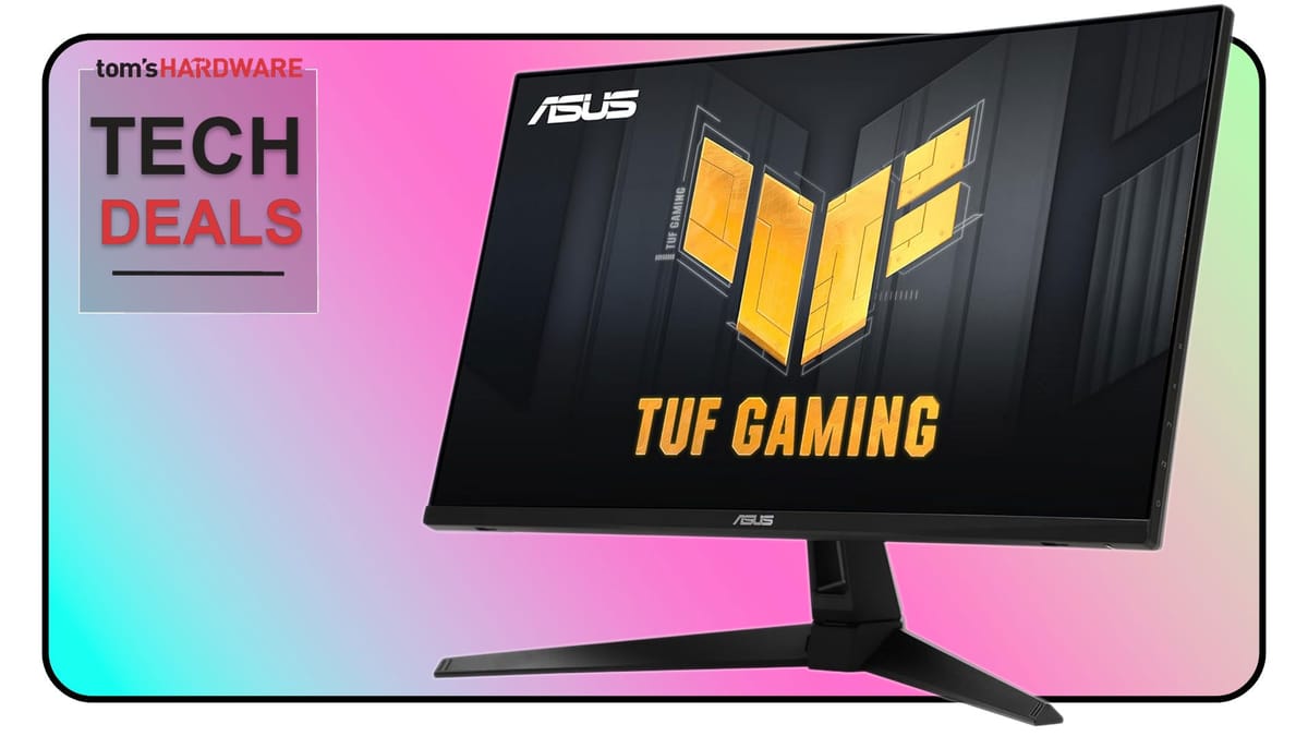 Snag this 27-inch QHD Asus TUF Gaming Monitor for Just $229 - Huge Savings Available!
