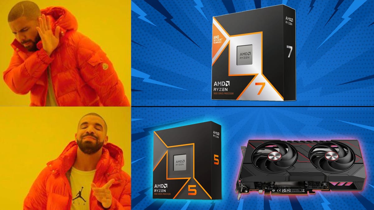 Three Amazing CPU-GPU Combos You Can Get For The Price Of Ryzen 7 9800X3D For Strong 1080p Gaming