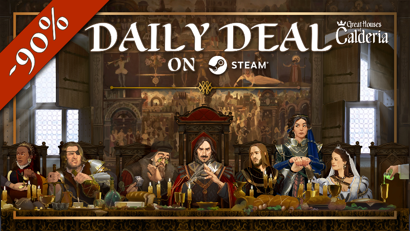 Great Houses of Calderia Offers Major Discounts on Game, OST, and Artbook