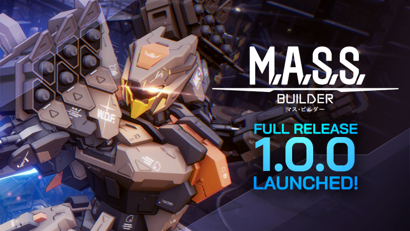 M.A.S.S. Builder Exits Early Access with Major Update 1.0.0 - New Campaign, Weapons System, and Content Released