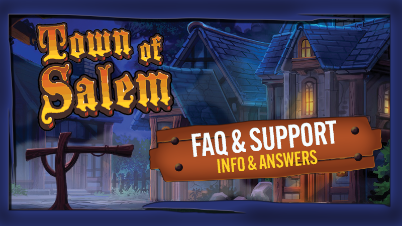 Town of Salem Launches New FAQ & Support Page for Enhanced User Experience