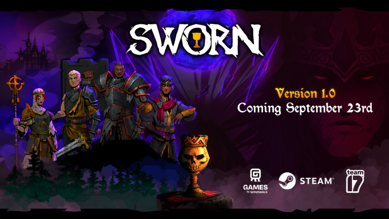 SWORN: A Dark Retelling of Arthurian Legend Released Today