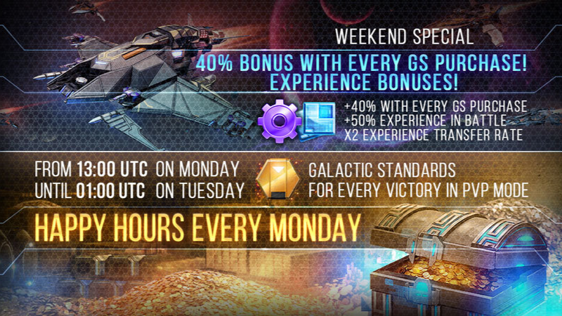 Star Conflict New Release: Weekend Special Offer & XP Boosts