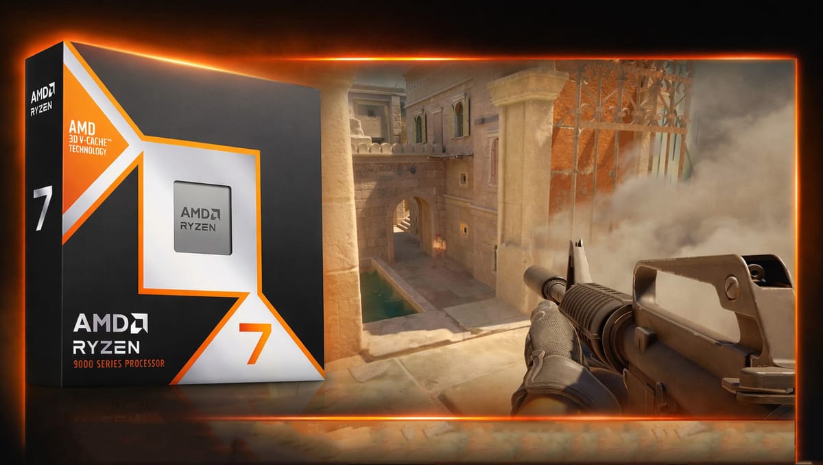 AMD Ryzen 9850X3D Slightly Ahead of 9800X3D in Early Gaming Benchmarks