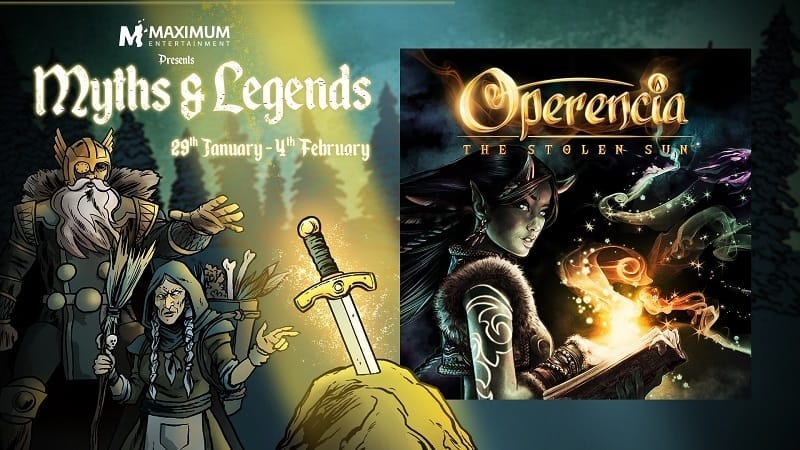 Operencia: The Stolen Sun - 70% Discount on Base Game & Explorer’s Pack (Myths & Legends Steam Event)
