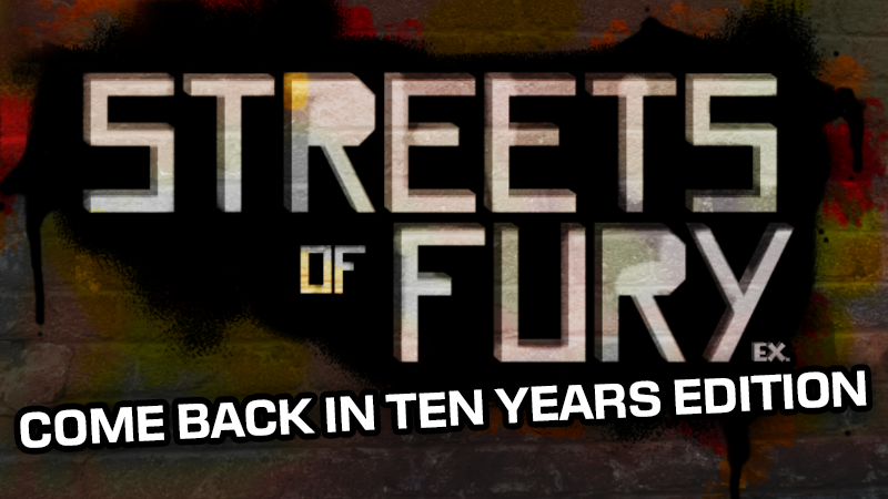 Streets of Fury EX 10th Anniversary Update - New Characters & Bug Fixes