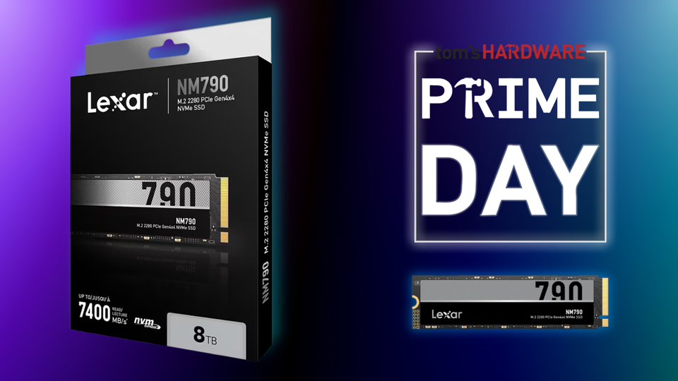 Get $230 Off the Lexar NM790 8TB SSD: Prime Day Deal for Just $499