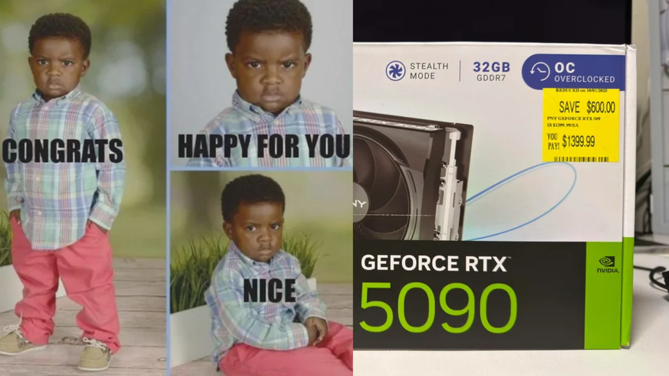 Walmart Clearance Sale Snags NVIDIA RTX 5090 for Just $1,400: Huge 35% Discount